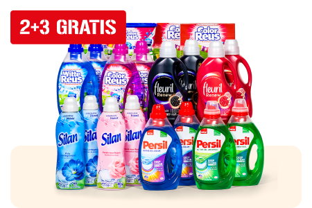 Witte Reus wasmiddel, Persil, Silan, Fleuril of K2R