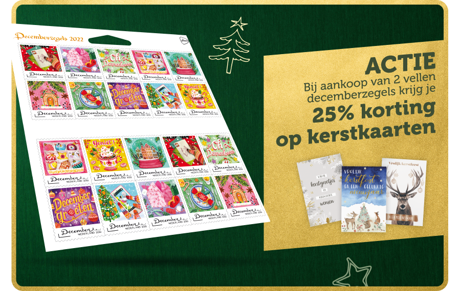 Krijg extra korting bij decemberzegels