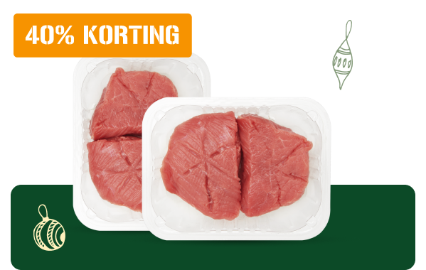 Trots van Coop Blonde d'Aquitaine kogelbiefstuk