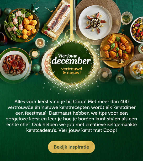 Vier jouw december vertrouwd & nieuw!