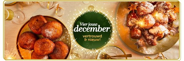 Vier jouw december vertrouwd & nieuw!