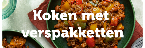 Koken met verspakketten