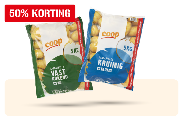 Kruimige of vastkokende aardappelen