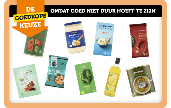 De Goedkope Keuze. Omdat goed niet duur hoeft te zijn.