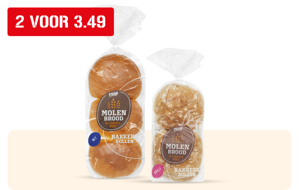 Coop bakkersbollen