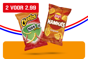 Cheetos, Lay's Hamka's, Mama Mia's of Pomtips