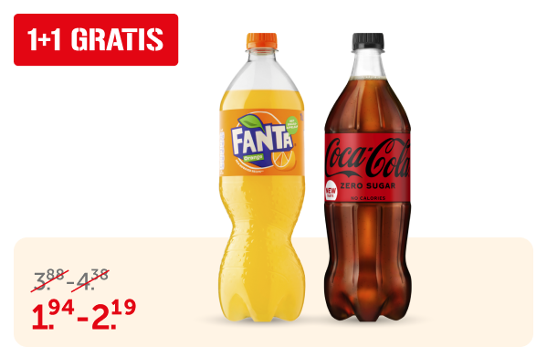 Coca-Cola of Fanta