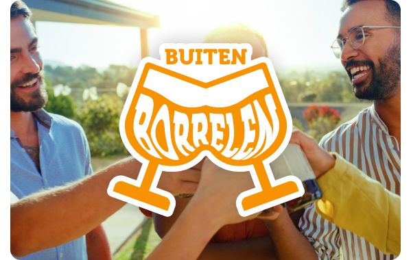 Buiten borrelen