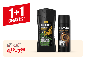 Axe deodorant of douche