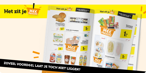 Het zit je meepakkers! Zoveel voordeel laat je toch niet liggen?