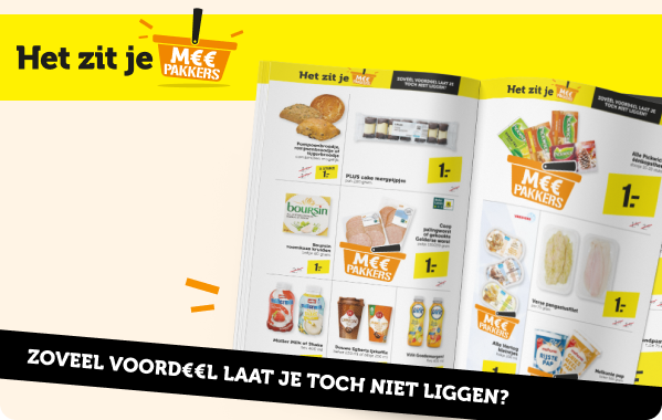 Het zit je meepakkers! Zoveel voordeel laat je toch niet liggen?