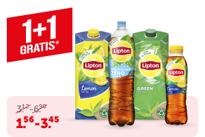 Alle Lipton ice tea