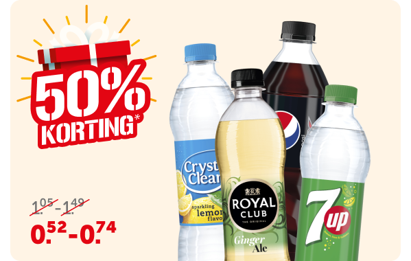 Crystal Clear, 7UP, Royal Club of Pepsi