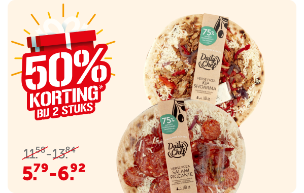 Daily chef verse pizza's
