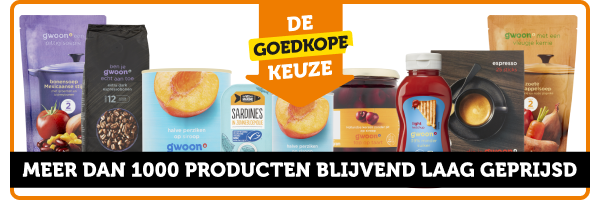 Meer dan 1000 producten blijvend laag geprijsd