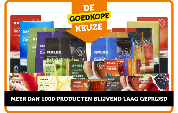 Meer dan 1000 producten blijvend laag geprijsd