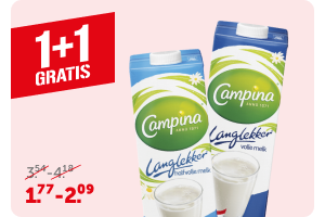 Campina langlekker of plantaardig 