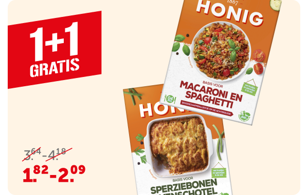 Alle Honig oven- of maaltijdmixen