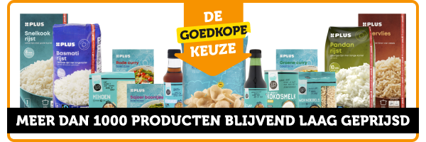 Meer dan 1000 producten blijvend laag geprijsd