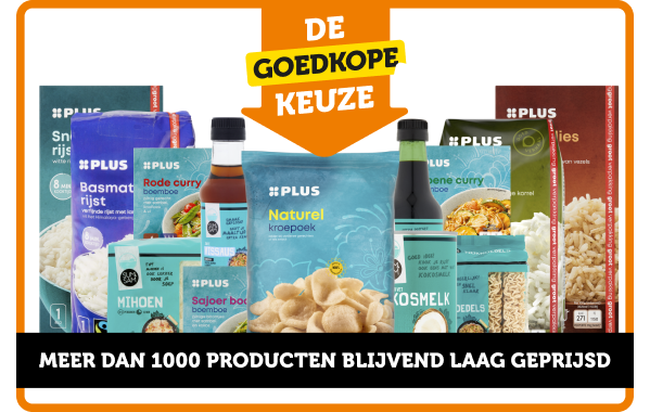 Meer dan 1000 producten blijvend laag geprijsd