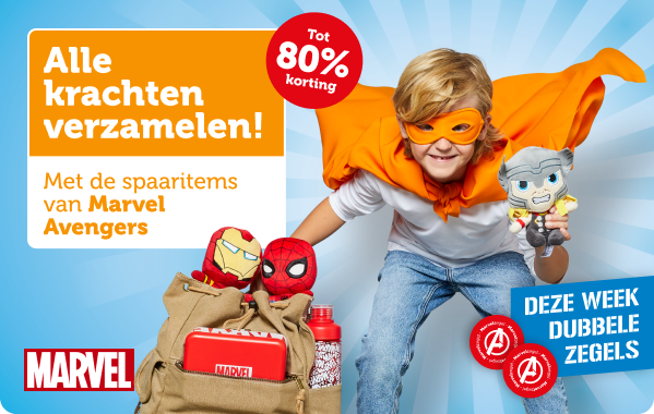 Alle krachten verzamelen met de spaaritems van Marvel Avengers | Tot 80% korting