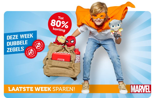 Laatste week: Sparen voor Marvel