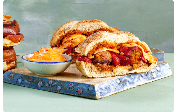 Falafel tosti