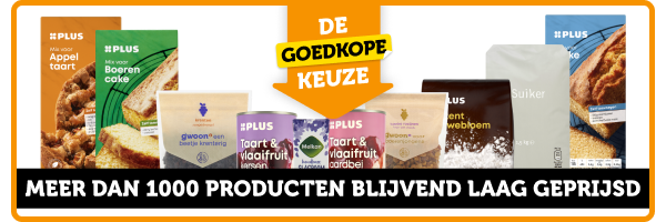 Meer dan 1000 producten blijvend laag geprijsd