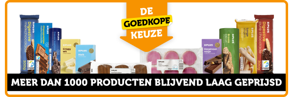 Meer dan 1000 producten blijvend laag geprijsd