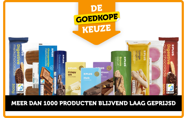 Meer dan 1000 producten blijvend laag geprijsd