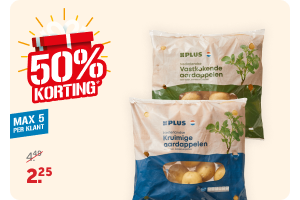 PLUS Aardappelen Kruimig, vrij vastkokend of vastkokend