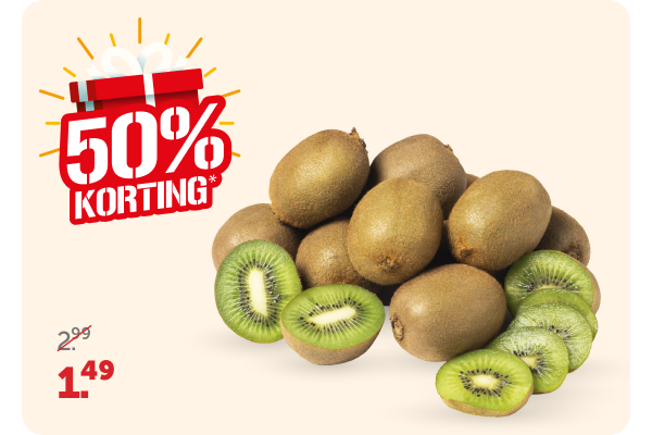 Zespri Kiwi’s groen