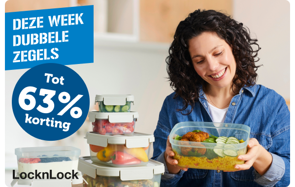 LocknLock | Deze week dubbele zegels | Tot 63% korting