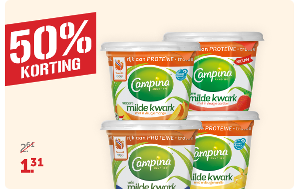 Campina Sterke start yoghurt of kwark 