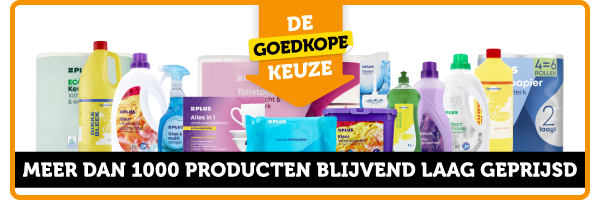 Meer dan 1000 producten blijvend laag geprijsd