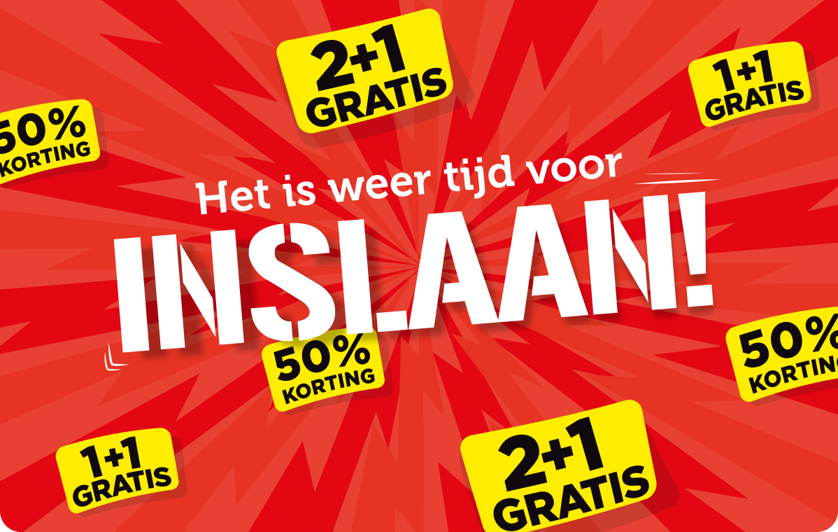 Het is weer tijd voor inslaan!