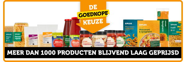 Meer dan 1000 producten blijvend laag geprijsd