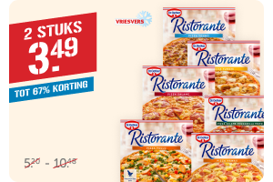 Dr. Oetker Ristorante pizza’s