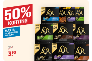 L’Or Koffiecapsules | 50% korting