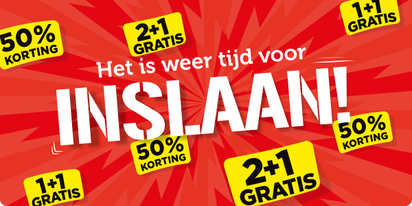 Het is weer tijd voor inslaan!