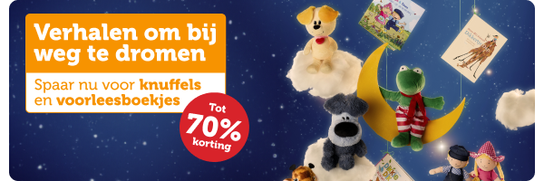 Verhalen om bij weg te dromen | Spaar nu voor knuffels en voorleesboekjes | Tot 70% korting