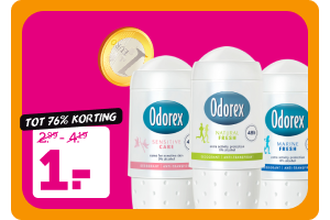 Odorex deodorant | Tot 76% korting