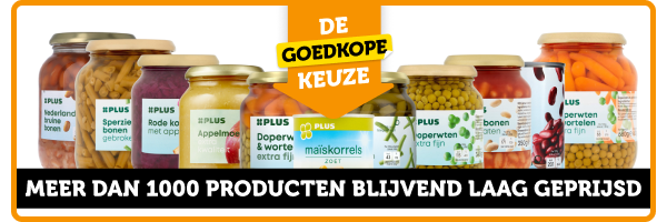 Meer dan 1000 producten blijvend laag geprijsd
