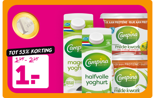 Campina Yoghurt of kwark