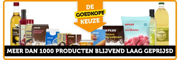 Meer dan 1000 producten blijvend laag geprijsd