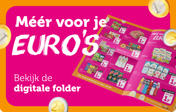 Méér voor je EURO'S | Bekijk de digitale folder!