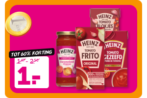 Heinz basis tomatenproducten