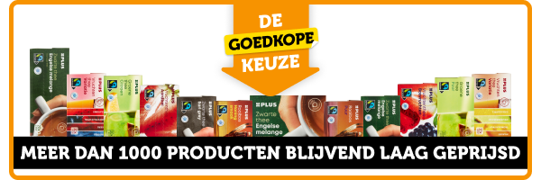 Meer dan 1000 producten blijvend laag geprijsd