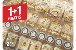 Alle PLUS of Biologisch PLUS Pasta of pastasaus