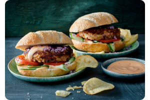 Tonijnburger met chilimayo